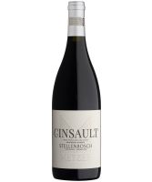 Metzer Cinsault Stellenbosch red wine bottle image.