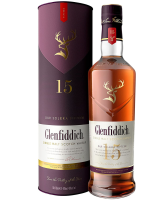 Glenfiddich 15 Year Old Single Malt Scotch Whisky 70cl