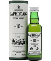 Laphroaig 10 year Old Single Malt Scotch Whisky 5cl Miniature