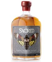 Sacred Peated English Whisky from Sacred Microdistillery London bottle image.