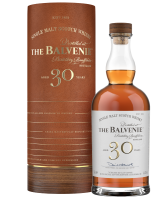 The Balvenie 30 Year Old Single Malt Speyside Whisky 70cl gift tube