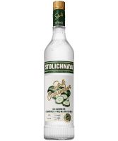 Solichnaya Cucumber Premium Flavoured Vodka bottle image.