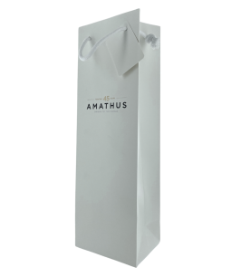 1 Bottle Gift Bag Amathus 45th Anniversary White