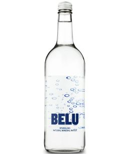 Belu Sparkling Water Clear Glass Bottle 75cl