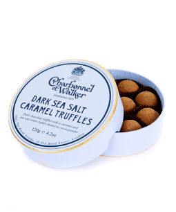 Charbonnel et Walker Dark Sea Salt Caramel Truffles 120g