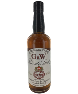G & W Private Stock Kentucky Sour Mash Bourbon
