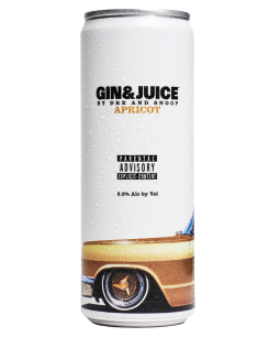 Gin & Juice by Dre and Snoop Apricot 5.9% 25cl Can