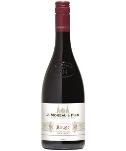 J. Moreau Red Half Bottle