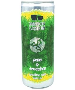 Kanpai Yuzu & Cucumber Sparkling Sake Cans