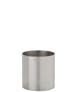 Thimble Measure Stainless Steel 25ml