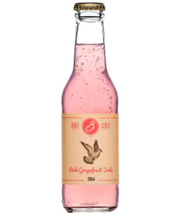 Three Cents Pink Grapefruit Soda (20cl x 24)